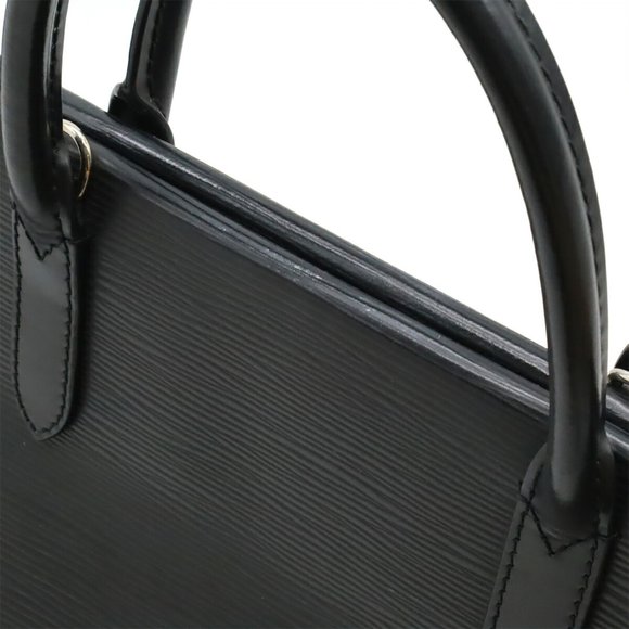 LOUIS VUITTON Epi Marly MM Handbag/Shoulder Bag, Noir, Black, M94612 - Picture 9 of 10